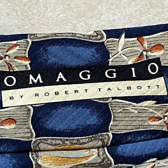 Robert Talbott Omaggio 100% Silk Hand Sewn In Italy Tie - Picture 3 of 10
